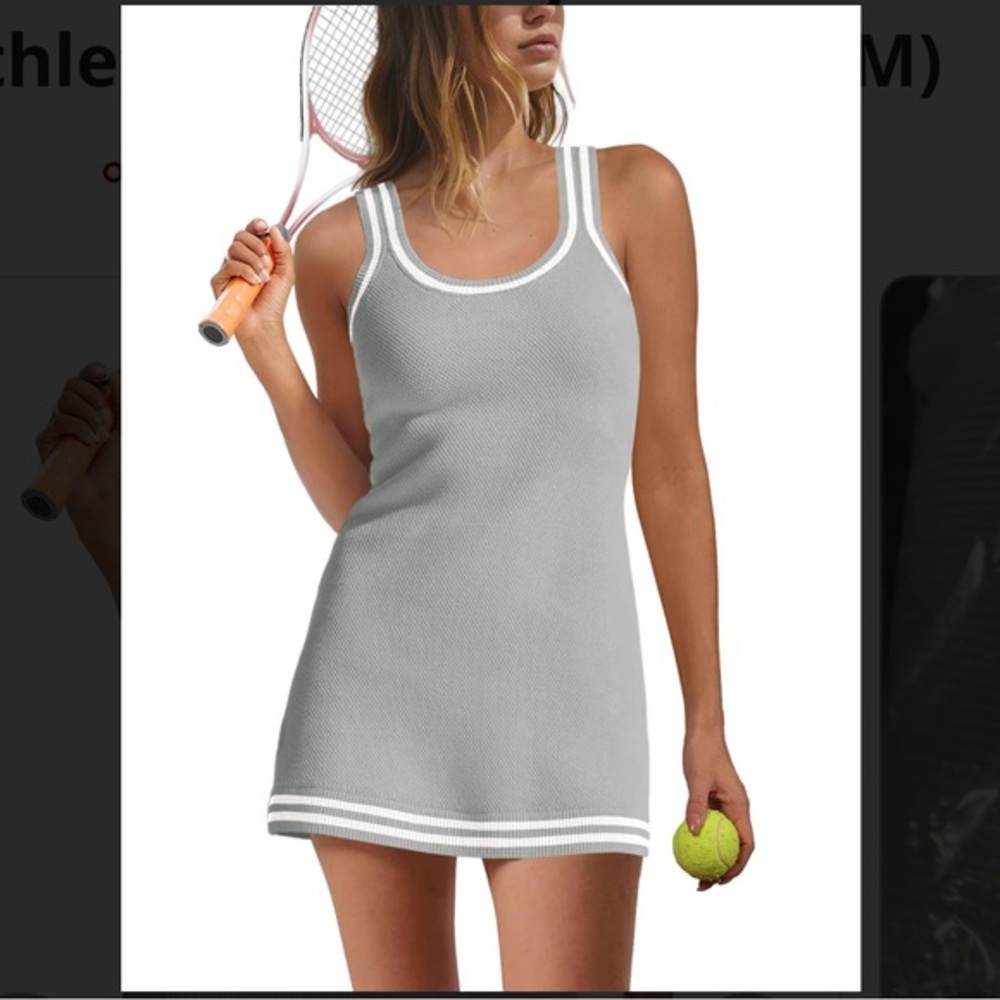 🎾👟 NWNT Nirovien Tennis Dress with Shorts - Perfect for Active Women Medium